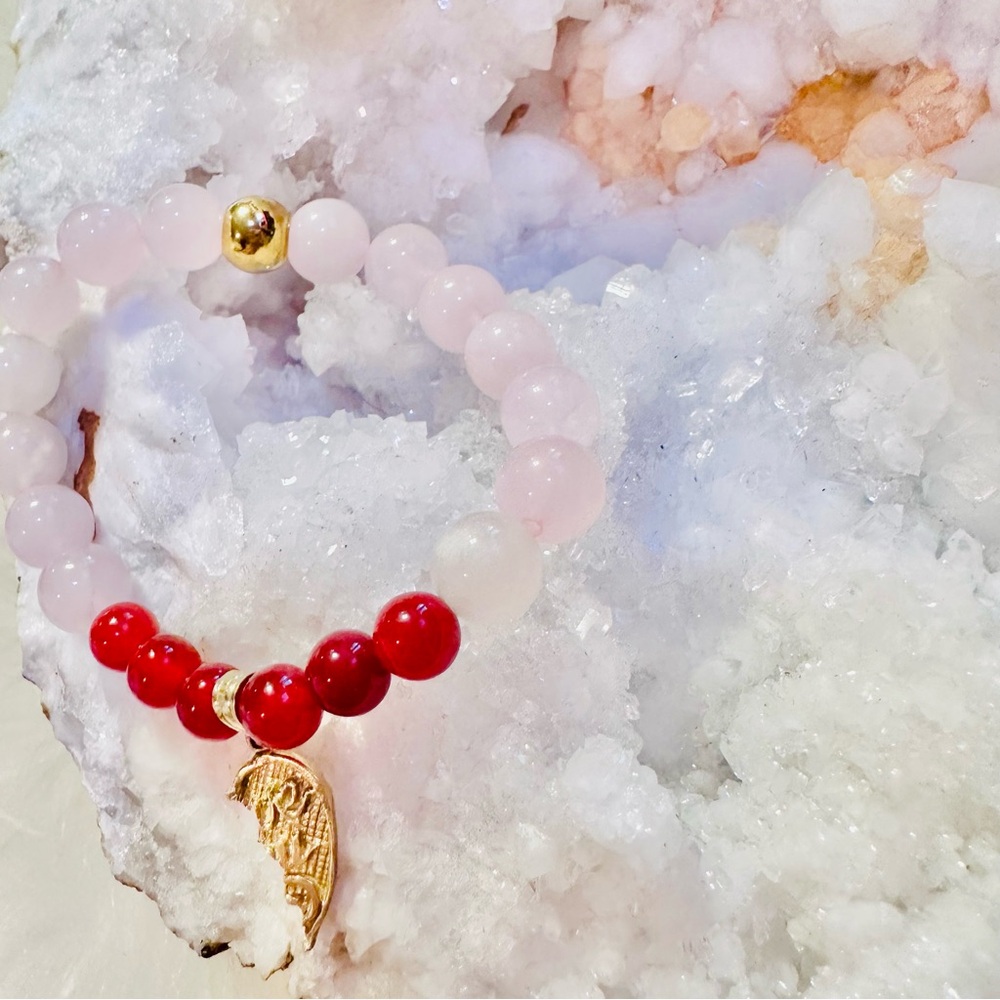 Broken Heart Crystal & Real Gold